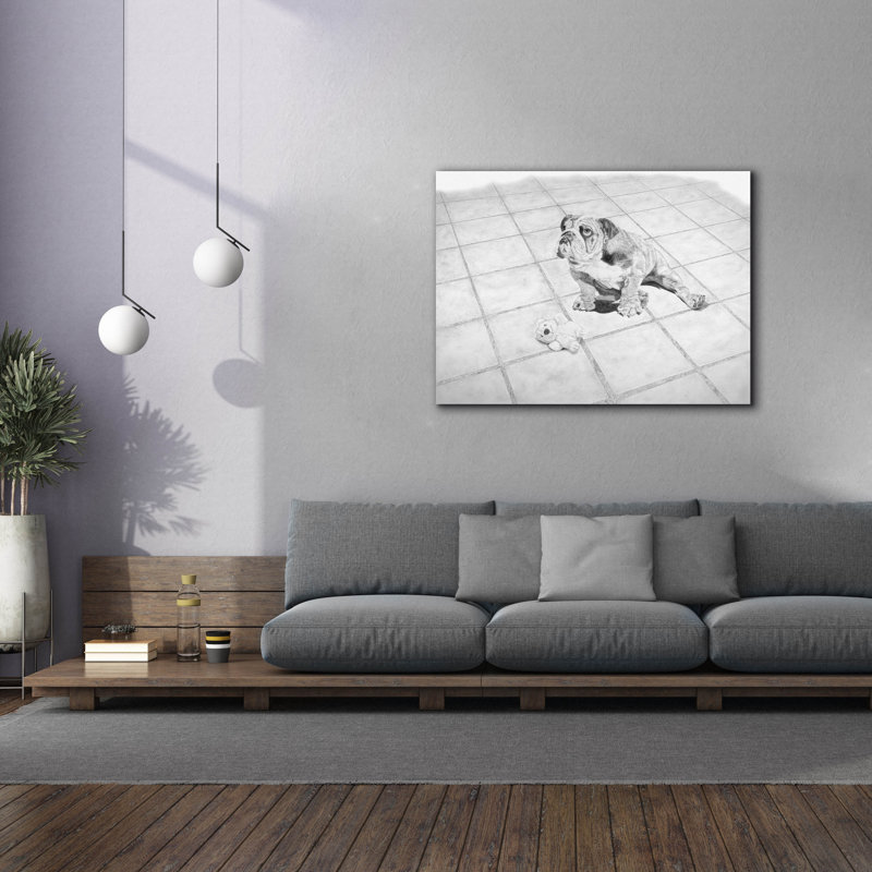 «Play With Me» par Darlene Pavlovich, art mural sur toile, H 40 po x l 54 po x P 1,5 po
