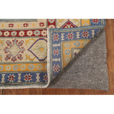 Geometric Kazak Oriental Area Rug