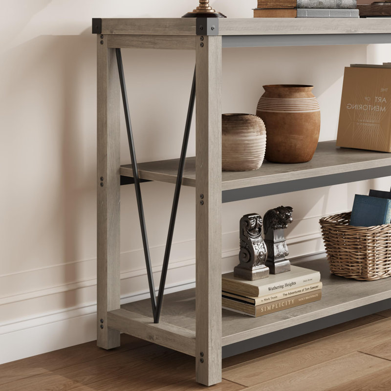 Gifferd 13.4'' Console Table, Gray