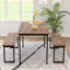 Belen 4 - Person Dining Set-876437867-876437866-840593056
