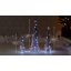Décoration de Noël d'extérieur cône scintillant à DEL 23,5 po-64060780