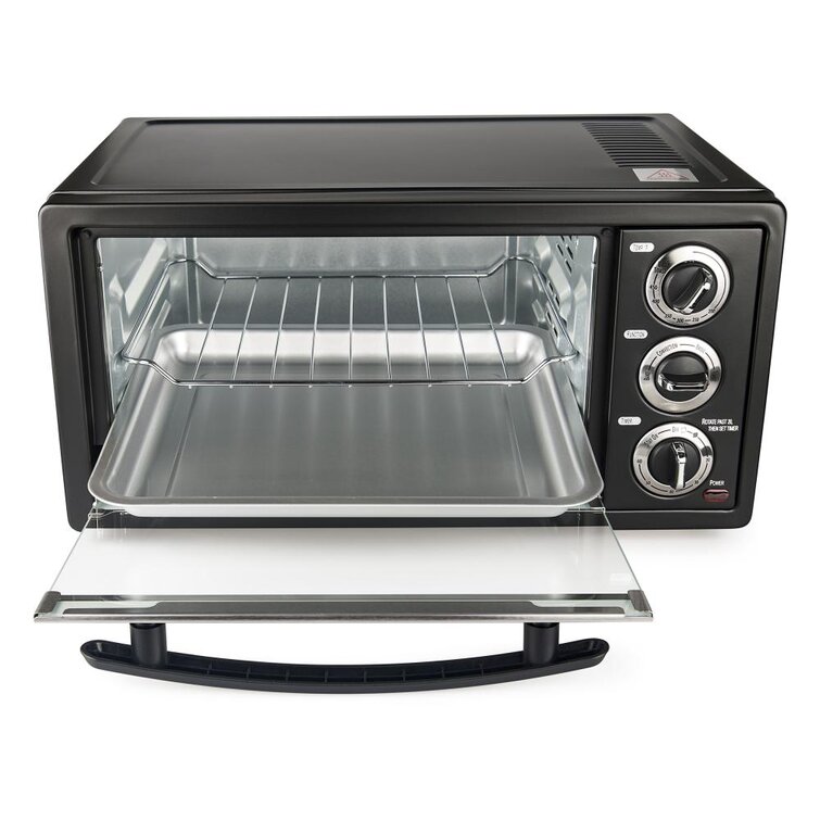 Courant 4-Slice Countertop Toaster Oven - Black