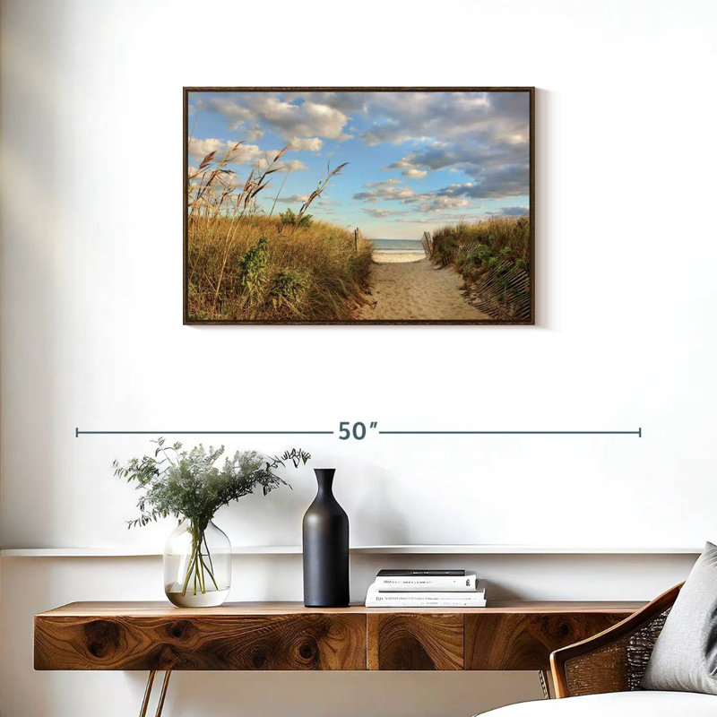 Long Island Aulelei, Cadre flottant noyer, 31 po x 21 po