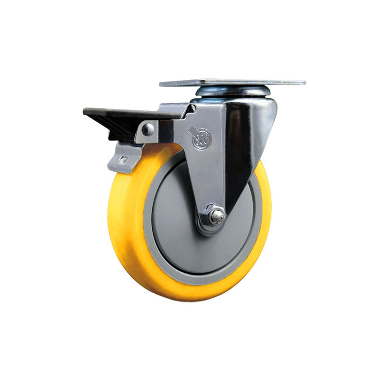 Roulettes de service pivotantes 5 pouces