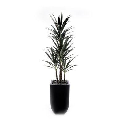 Faux Yucca Plant in Planter