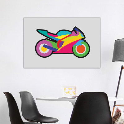 «Motorbike» par Yoni Alter, reproduction d'art graphique sur toile