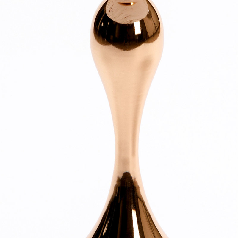 Table d'appoint ronde Mermaid Tail, Blanc