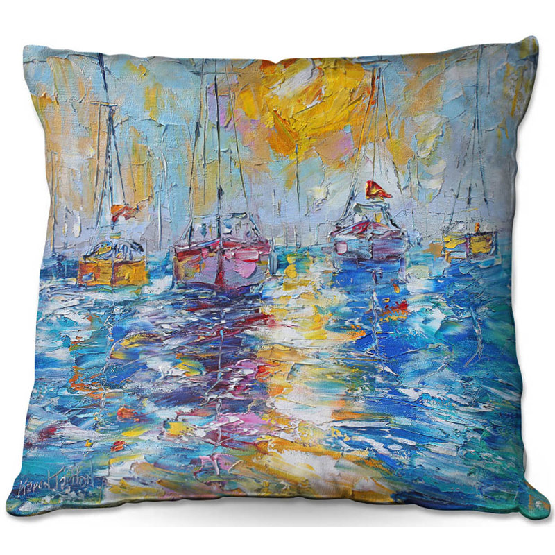 Reversible Throw Pillow, 20" x 20"
