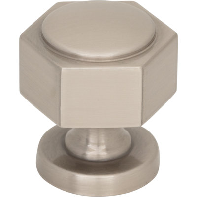 Stanmore 1 1/4" Length Geometric Knob