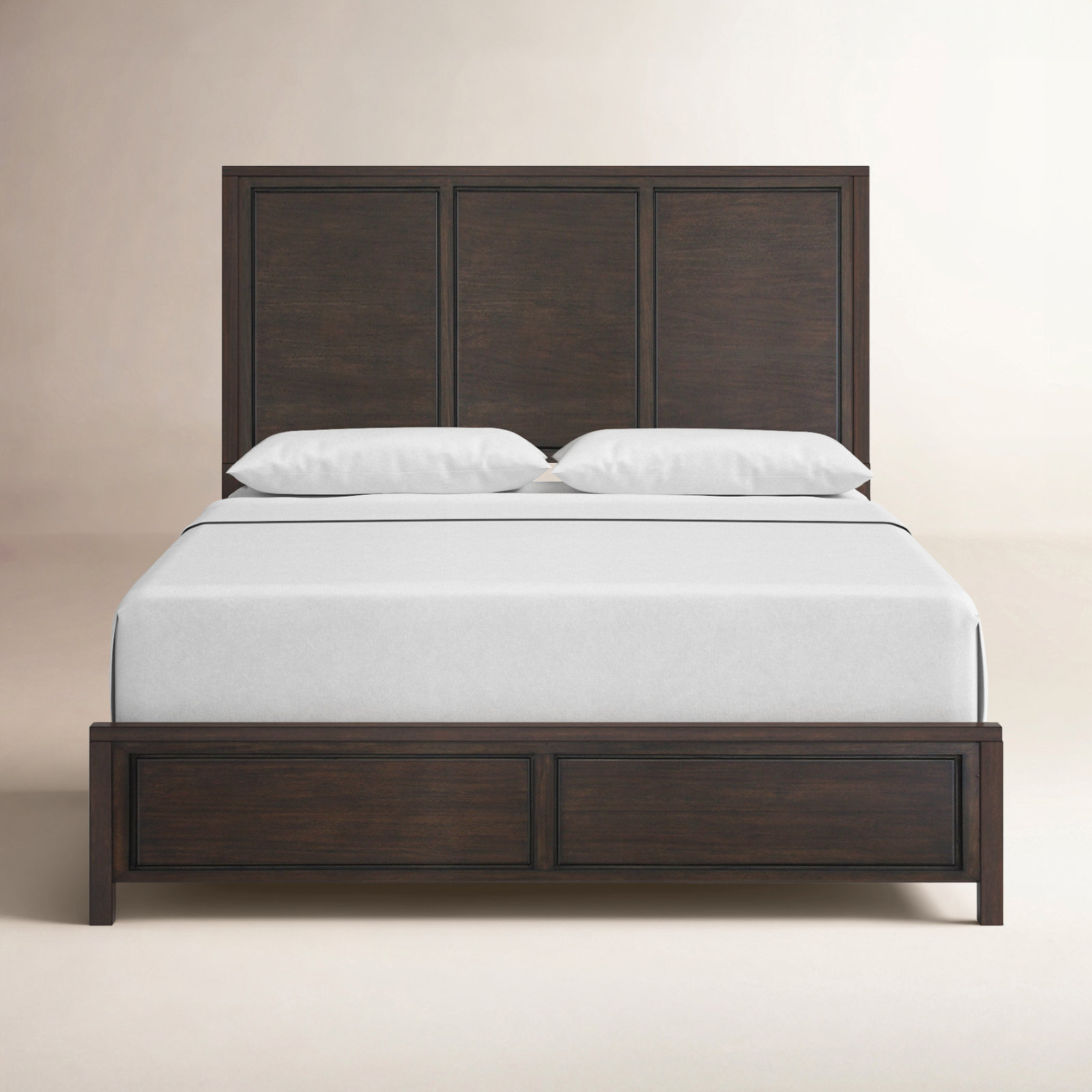 Solid Mahogany Bed, King