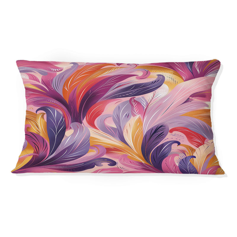 Coussin lombaire rose I