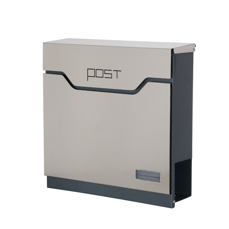 Sembrini Metal Wall Mounted Letter Box