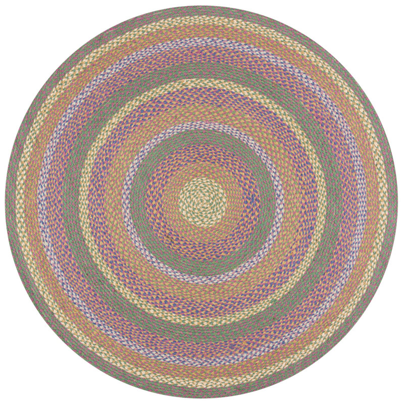 Asmara Hand Woven Jute Rug, Round 6'