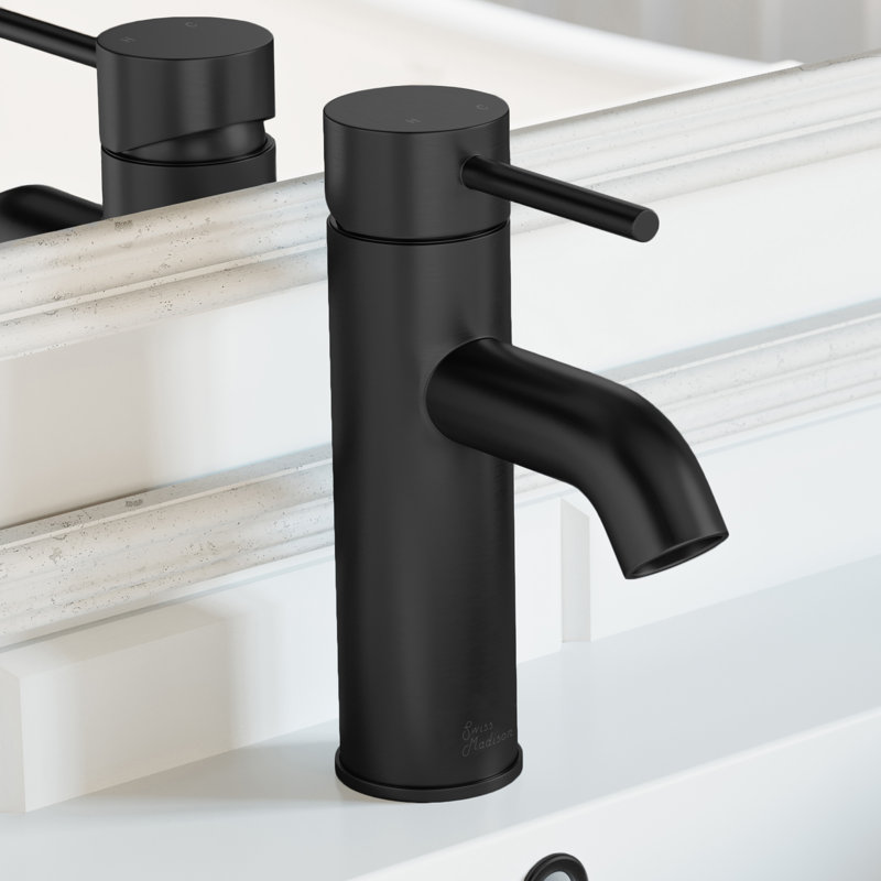 Ivy Single Hole, Single-Handle, Bathroom Faucet, Matte Black
