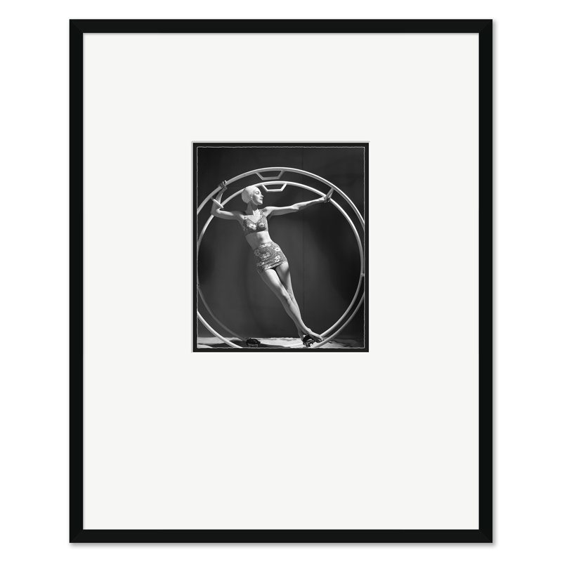 Glamour, "A Model Wearing A Swimsuit In An Excerise Ring", John Rawlings, June 1, 1942 Print