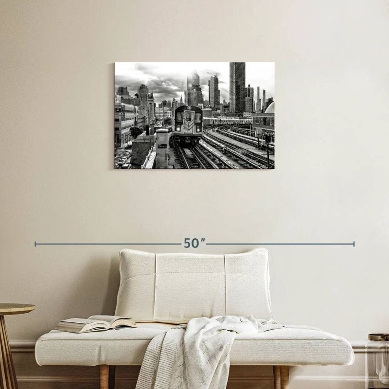 Mehar Line 7 Subway, 20" H x 30" W
