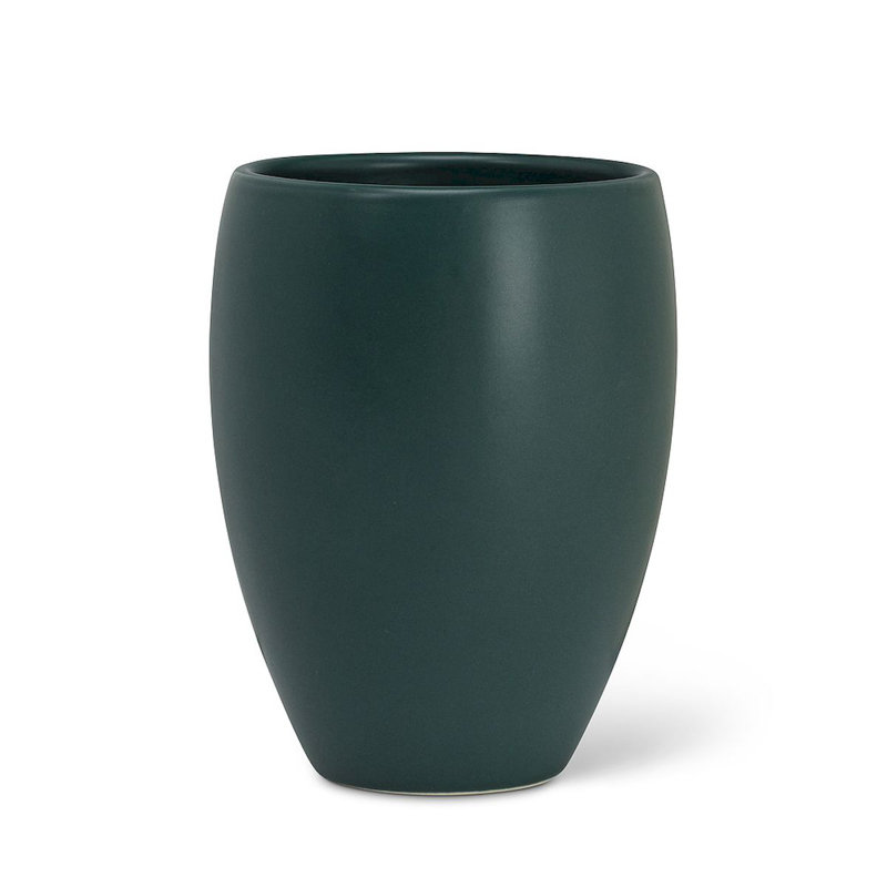 Tasse noire sans poignée Handle Less, Vert