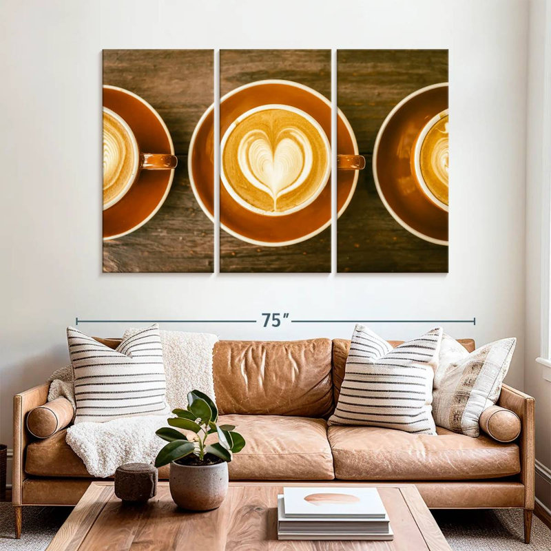 Yarlin Coffee For Three, 42" H x 65" W