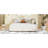 Upholstered Daybed With 2 Drawers, Beige Upholstery, And Particle Board, No Box Spring For Comfort 2 In Beige, Solid Wood Construction, Spring, Comfortable-1313128013