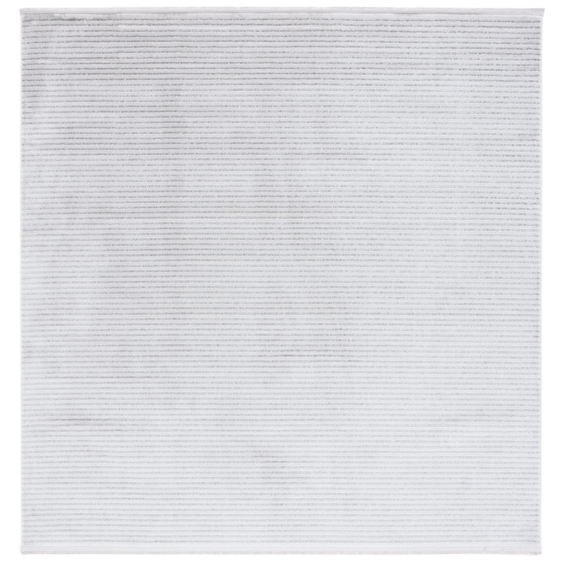 Foxborough Whisper Performance Striped Rug, Square 6'7"
