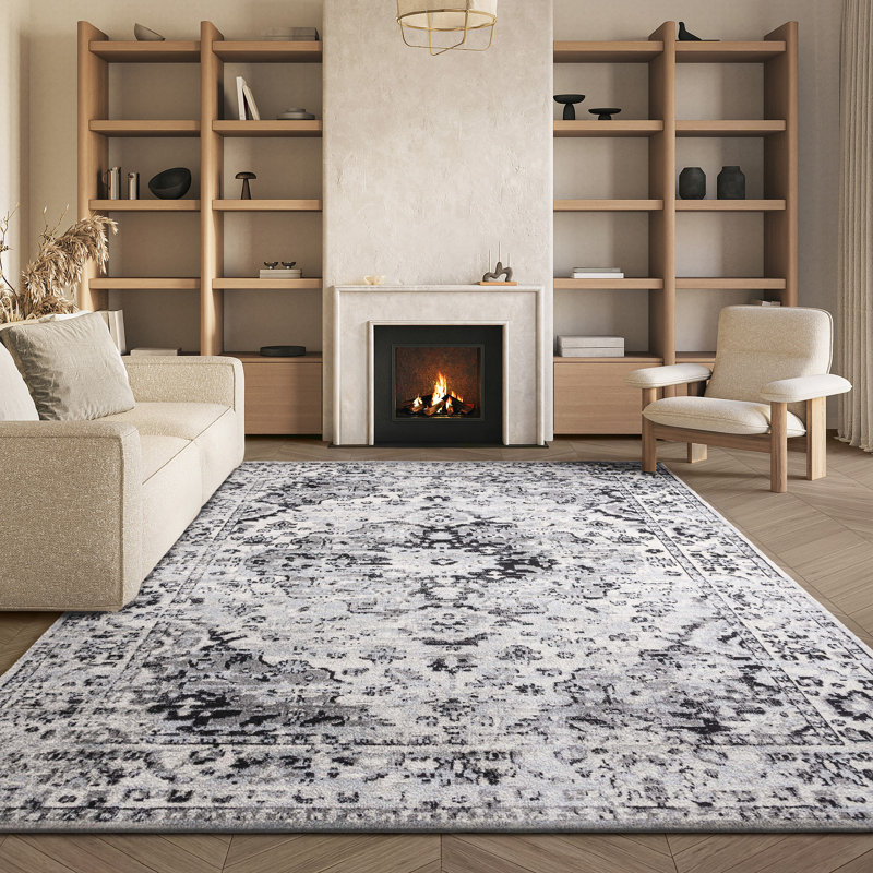 Tapis oriental en jute Madison, Rectangle 8 pi x 10 pi