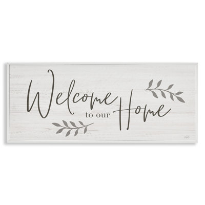 «Welcome To Our Home Country», art de la giclée blanche encadrée par Natalie Carpentieri