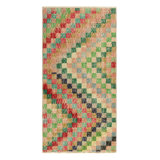 One-of-a-Kind 1'11"X3'11" Hand Knotted Area Rug