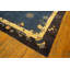 Antique Peking Chinese Medallion Navy 1930s Rug