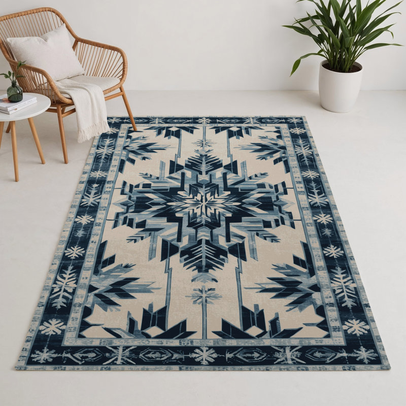 Tapis intérieur et extérieur ArtDeco, Rectangulaire 3 pi x 5 pi
