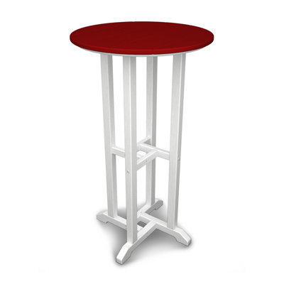 POLYWOOD Contempo Round Dining Table by POLYWOOD