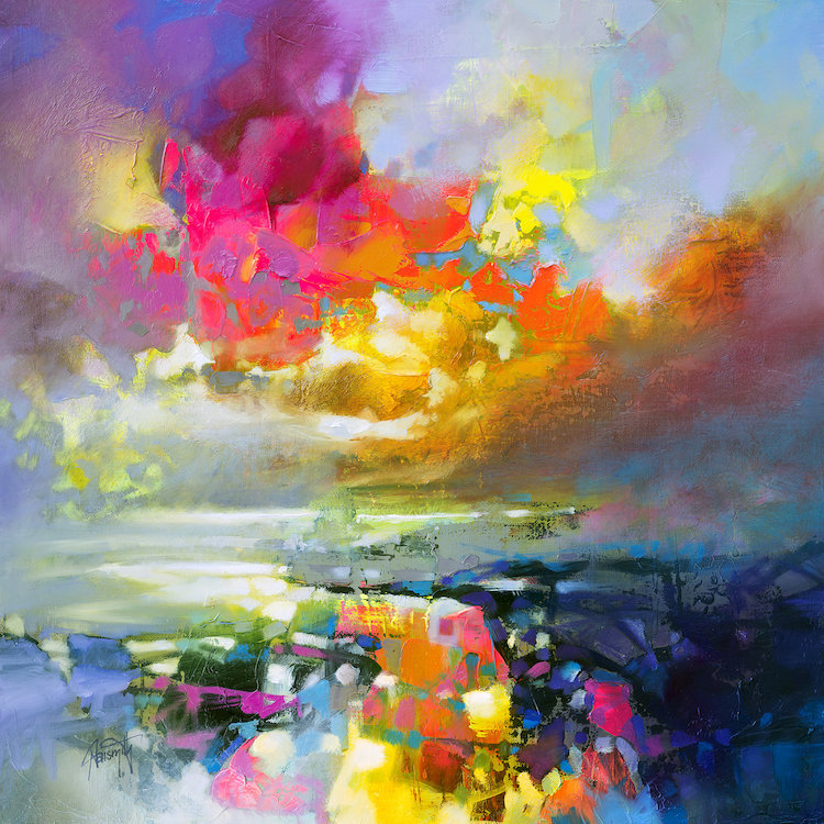 " Elements II " by Scott Naismith, 12" H x 12" W x 1.5" D