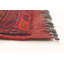Tapis de la zone en laine rouge 5 pi 1 po x 6 pi 6 po à la main one-of-kind-noué la 2010s esari turque Allaina