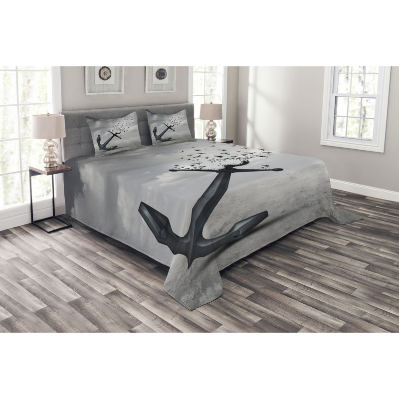 Bedspread with Pillow Shams Included, 220 x 264 cm
