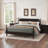 Cleo Solid Wood Bed Frame With Spindle Design-240897478-240897476