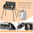 2-In-1 Gas Camping Grill And Stove With 4 Detachable Legs-107173498