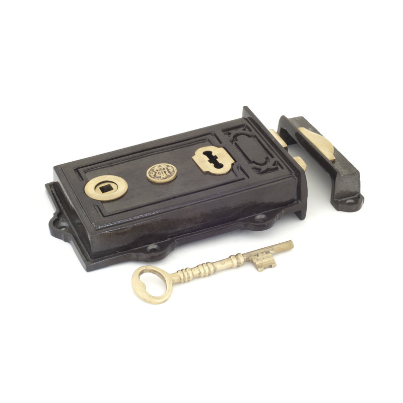Davenport Iron Rim Lock