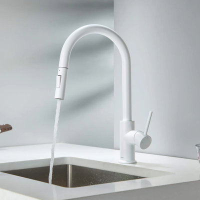 Pull Down Single Handle Kitchen Faucet