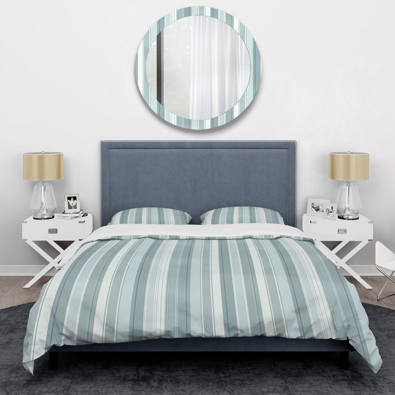 Ensemble de housse de couette transitionnelle Baby Blue, Housse de couette très grand + 2 très grandes ta