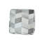 Pouf en cuir véritable Morenci