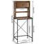 Mini Fridge Stand With Storage, Microwave Stand With Hooks, 4-tier Mini Fridge Cabinet