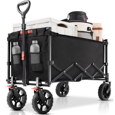 Ultra-Compact Folding Wagon Garden Carts