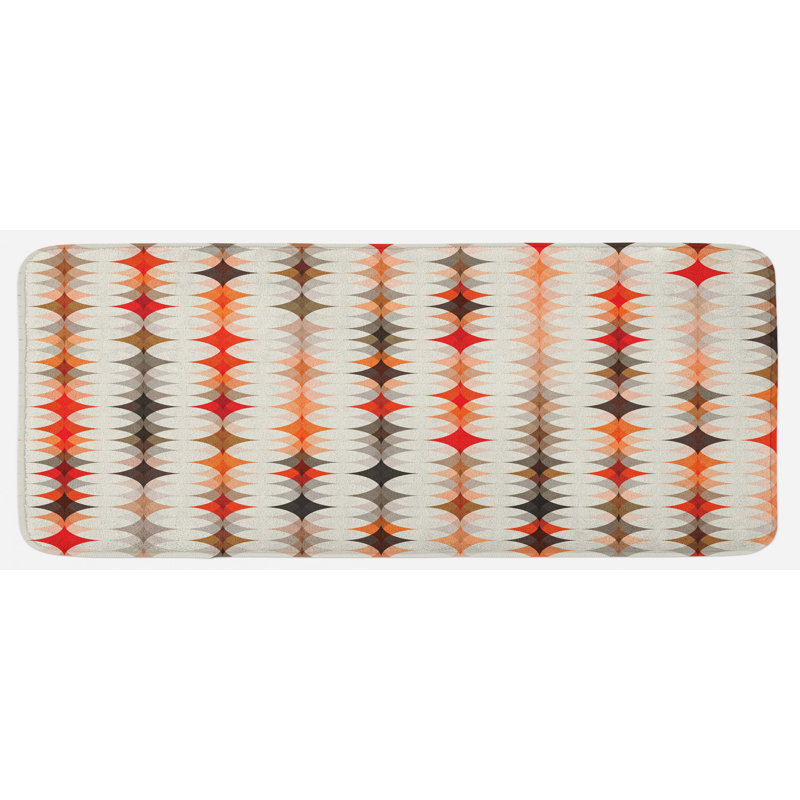 Tapis de cuisine rétro rétro