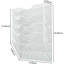 Metal Wall Organizer with Mail Storage-911990076-911990079
