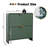16 Pair Shoe Storage Cabinet With 2 Flip Drawers-71438495