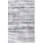 Abstract Handmade Flatweave Polyester Area Rug in Blue/Gold-994411208