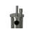  Patio Heater with Table 48,000 BTU Output Electronic Ignition System with Wheels- Stainless Steel-100847389