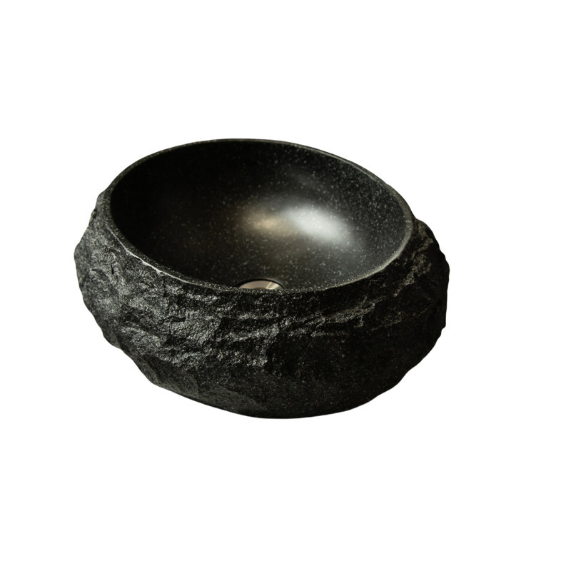 Luna 18'' Bathroom Sink, Dark Gray