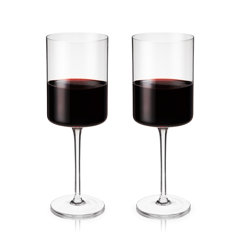 Madison Small Wine Glasses, 8.75 Ounce | Perfect for Parties, Weddings, and Everyday Thick and Durable Construction Set of 12 Dishwasher Safe Wine