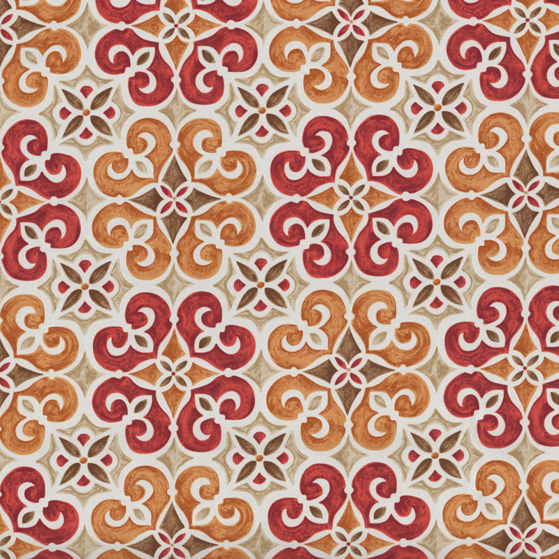 Coussin de chaise en osier intérieur / extérieur Bungalow Rose