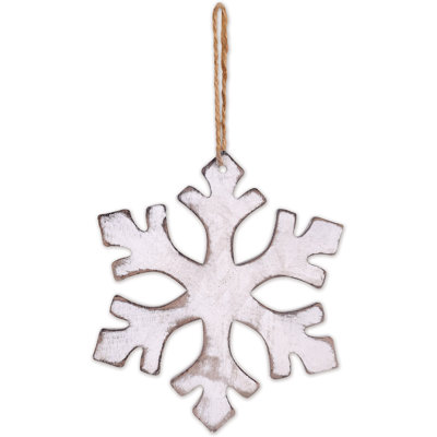 Ornements en bois de forme festive